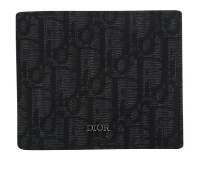 Dior Oblique Flap Wallet, front view